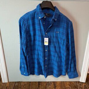 NWT Men's Vineyard Vines Classic Fit Whale Shirt Button Down Blue Medium $82.99
